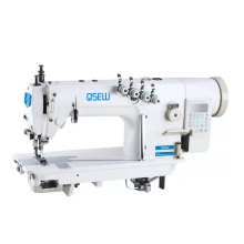 QS-3800D-2T High speed direct drive double needle walking foot heavy duty chainstitch industrial sewing machine